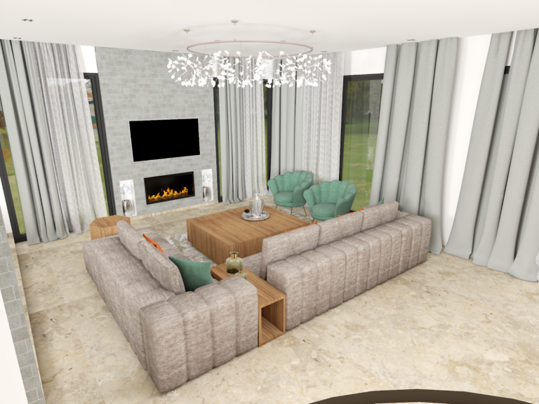 Rendu 3D du projet Villa Prestigia Marrakech à Marrakech, Maroc — vue 07