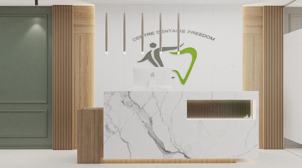 Rendu 3D du projet Freedom Dental Clinic, Marrakech à Marrakech, Maroc — vue 04