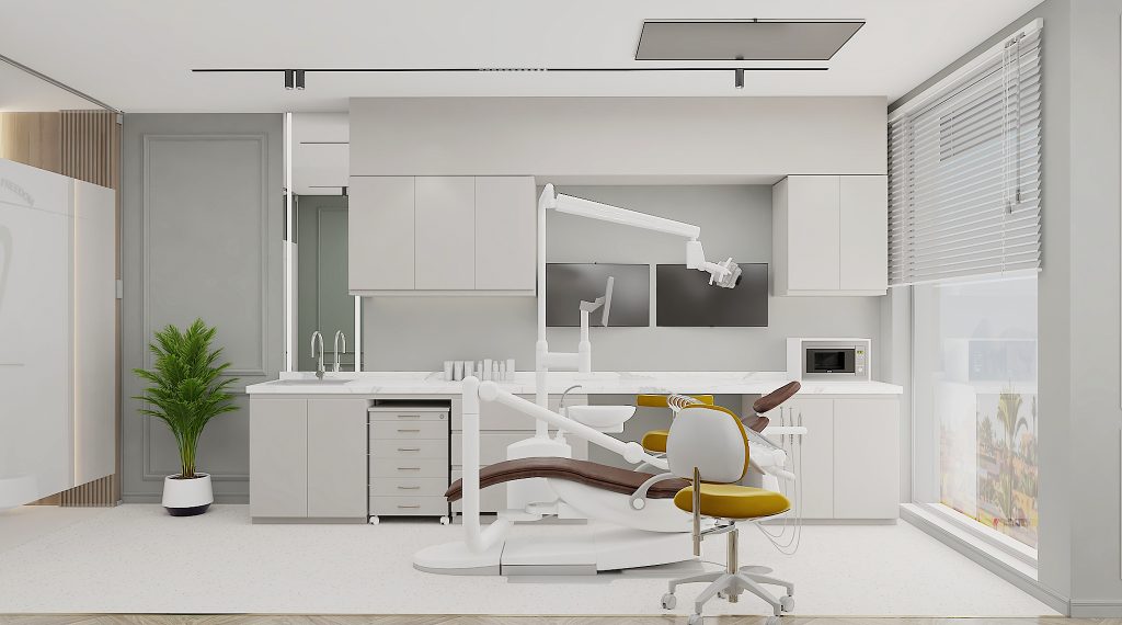 Rendu 3D du projet Freedom Dental Clinic, Marrakech à Marrakech, Maroc — vue 02