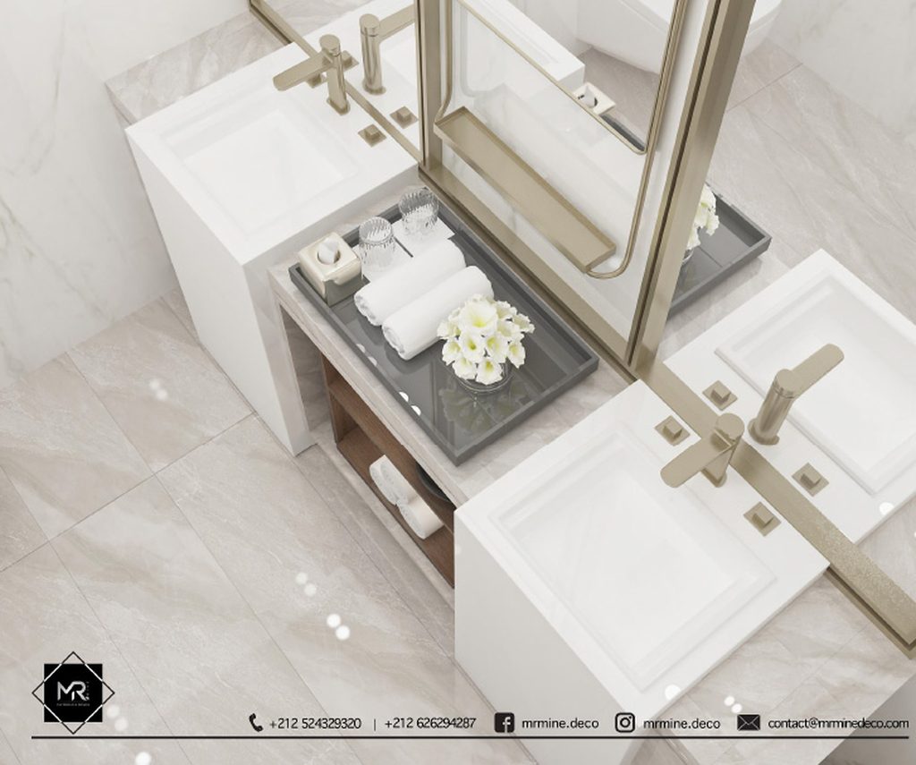 Rendu 3D du projet فيلا مغربية فاخرة à Harhoura, Rabat — vue 11