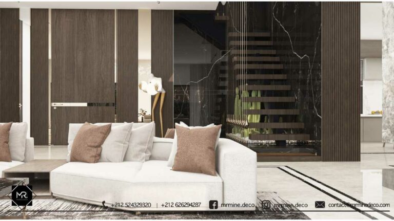 Rendu 3D du projet Villa marocaine de luxe à Harhoura, Rabat — vue 06