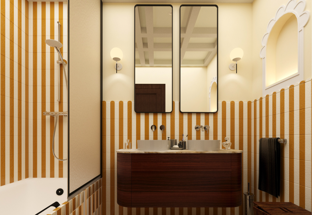 Rendu 3D du projet Airbnb Apartment Marrakech à Marrakech, Maroc — vue 07