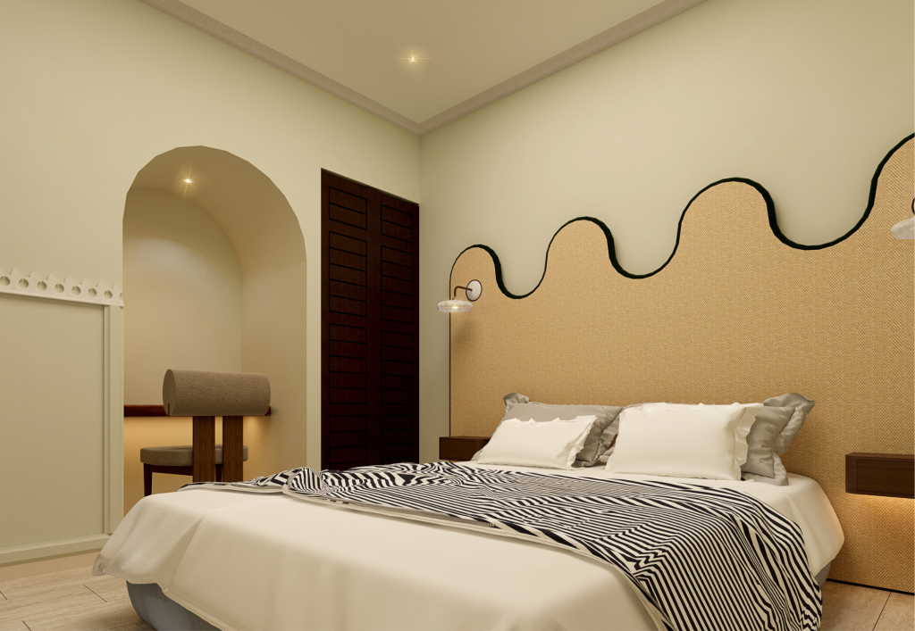 Rendu 3D du projet Airbnb Apartment Marrakech à Marrakech, Maroc — vue 08