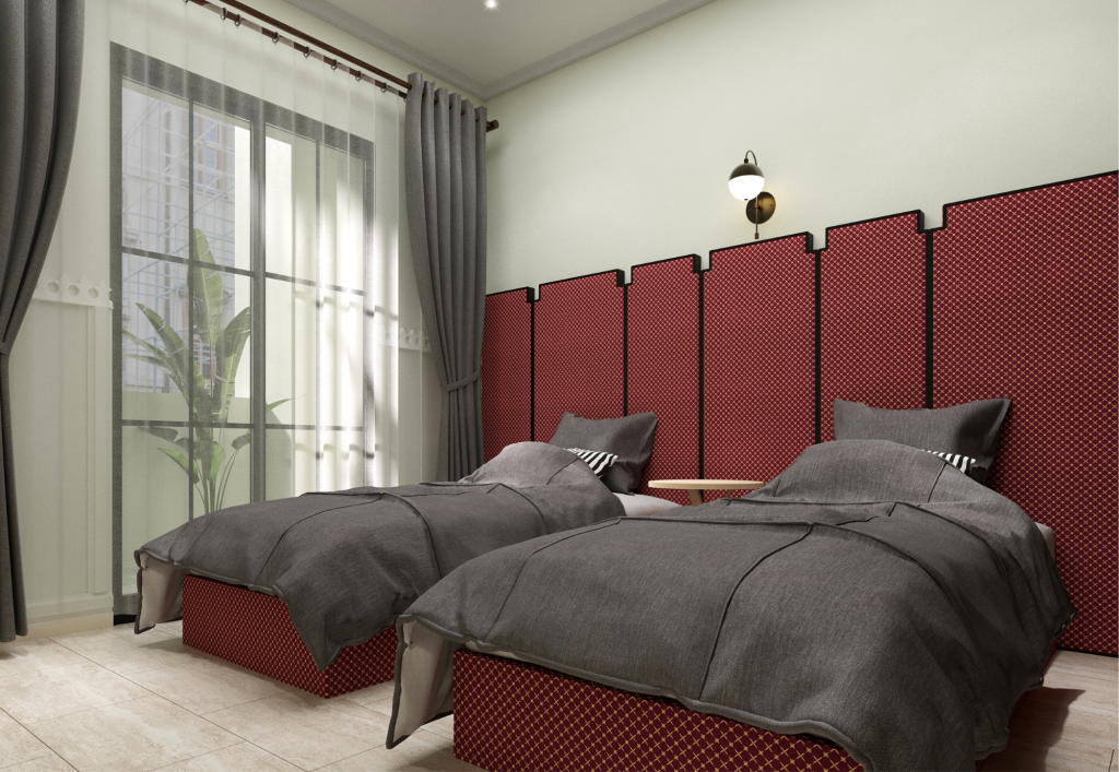 Rendu 3D du projet Airbnb Apartment Marrakech à Marrakech, Maroc — vue 09