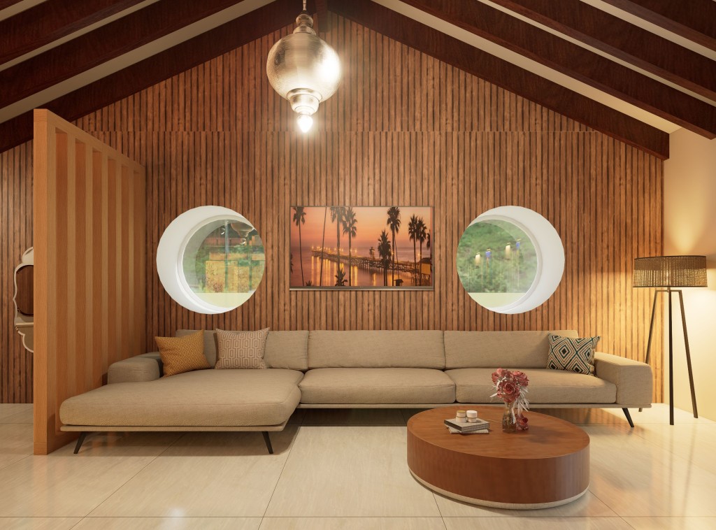 Rendu 3D du projet مشروع الكاريبي – بربادوس à Île de la Barbade, Caraïbes — vue 01