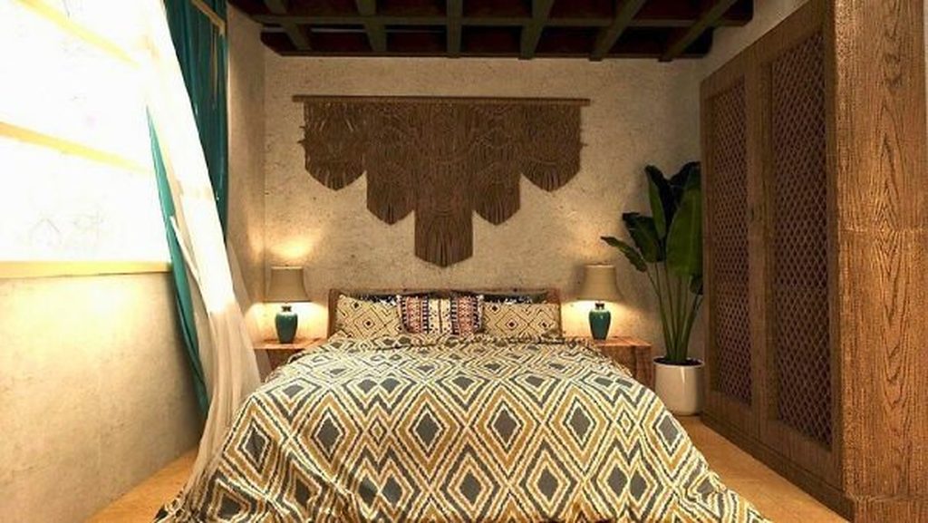 Rendu 3D du projet Chefchaouen Guesthouse à Chefchaouen, Maroc — vue 03