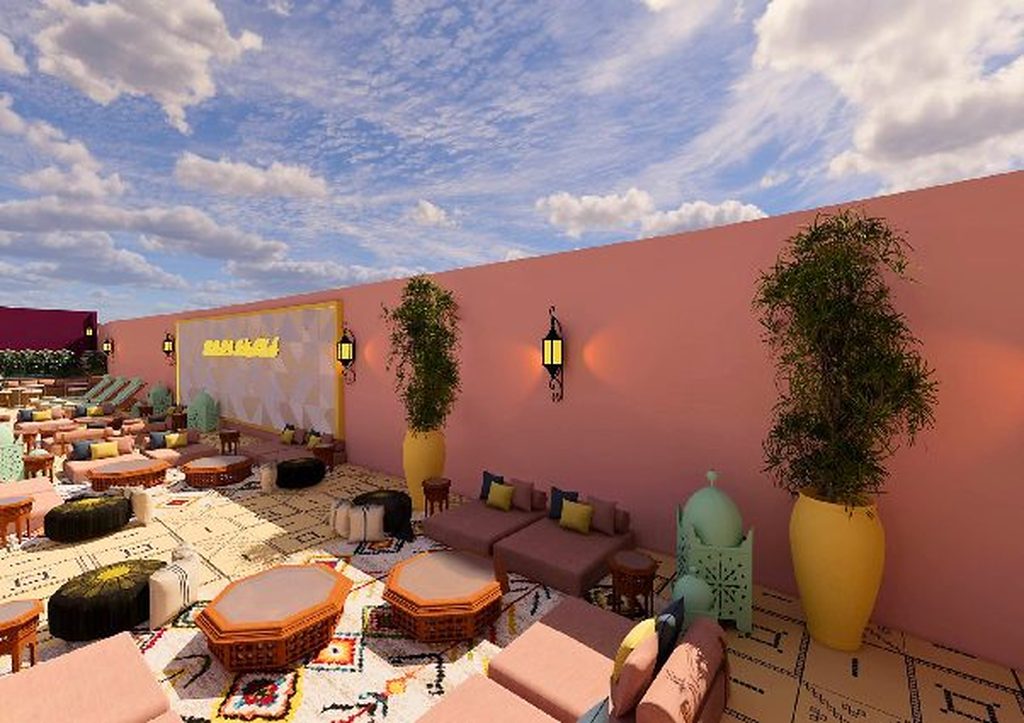 Rendu 3D du projet رياض عناية فاس à Fès, Maroc — vue 06