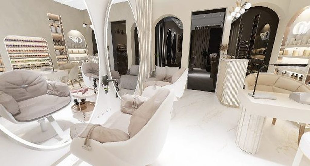 Rendu 3D du projet Salon de Beauté Casablanca à Casablanca, Maroc — vue 01