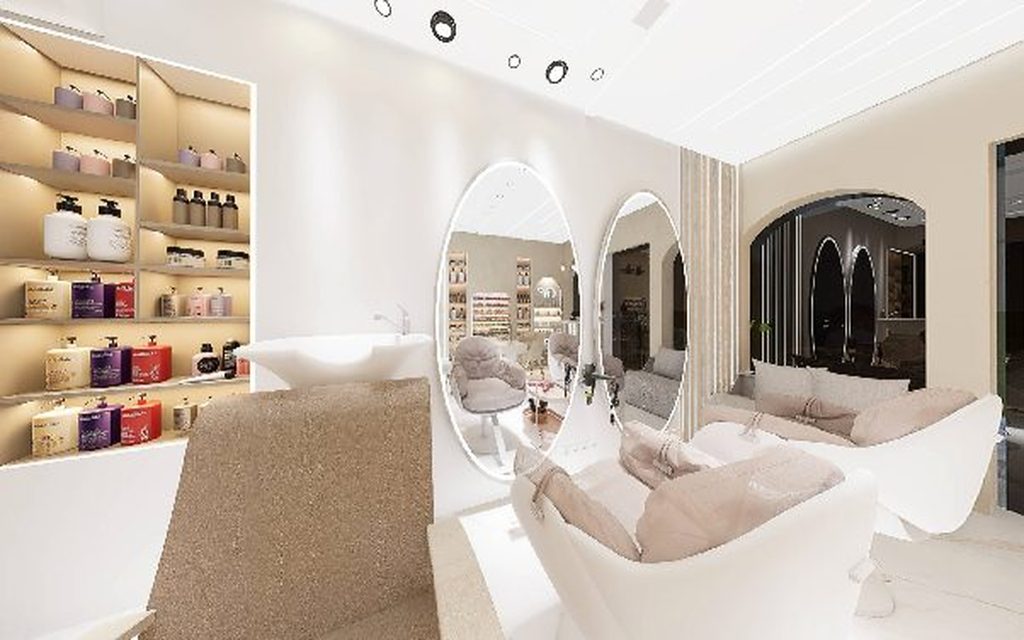 Rendu 3D du projet Salon de Beauté Casablanca à Casablanca, Maroc — vue 04