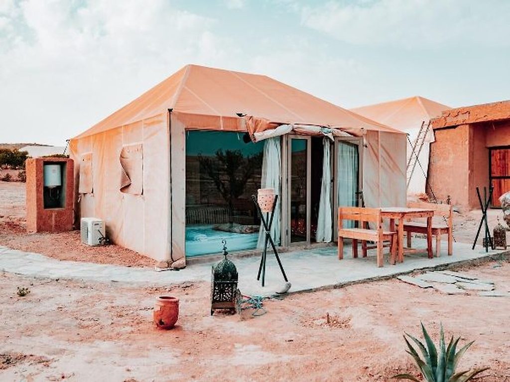 Photo de la réalisation مخيّم ذي أوريجينال كامب أكافاي à Agafay, Marrakech — vue 04