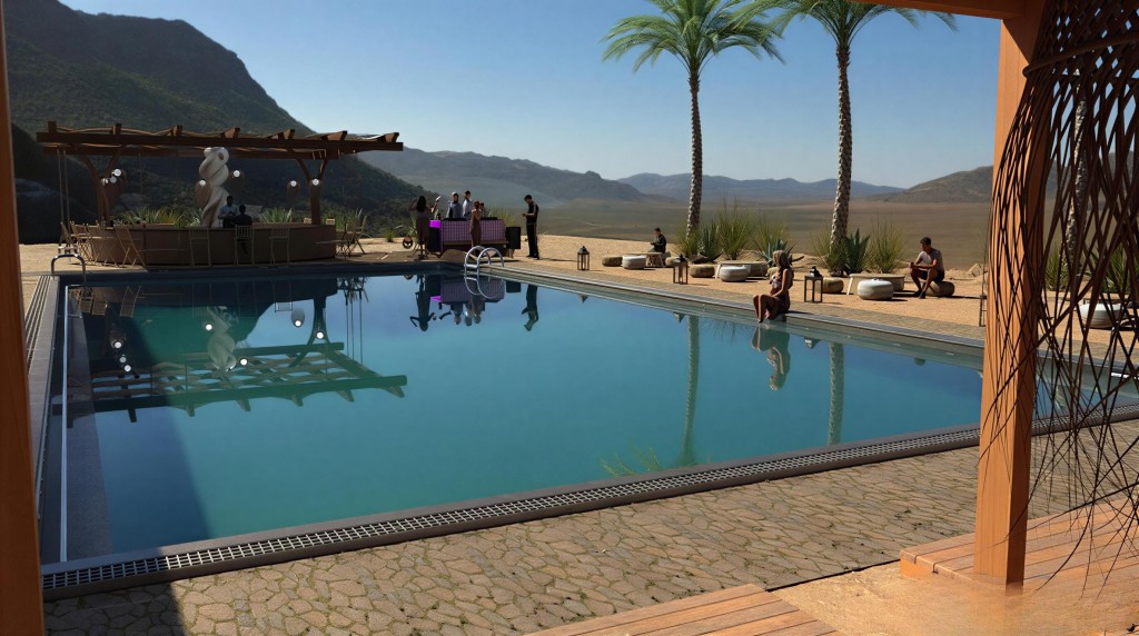 Rendu 3D du projet Projet Agafay à Agafay, Marrakech — vue 16
