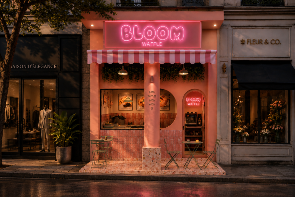 Rendu 3D du projet Projet Bloom à Maroc — vue 02