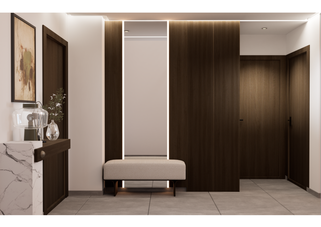 Rendu 3D du projet Projet Duplex Airbnb à Marrakech — vue 05