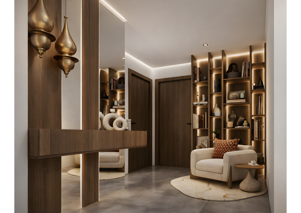 Rendu 3D du projet Projet Duplex Airbnb à Marrakech — vue 07