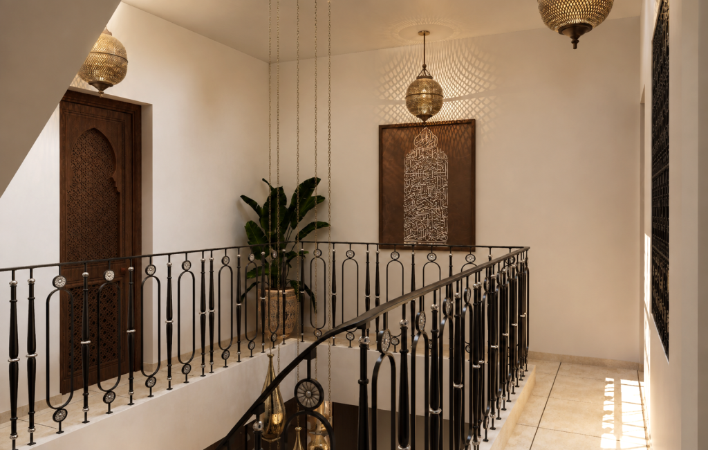 Rendu 3D du projet Maison Mme Ihsan à Maroc — vue 01