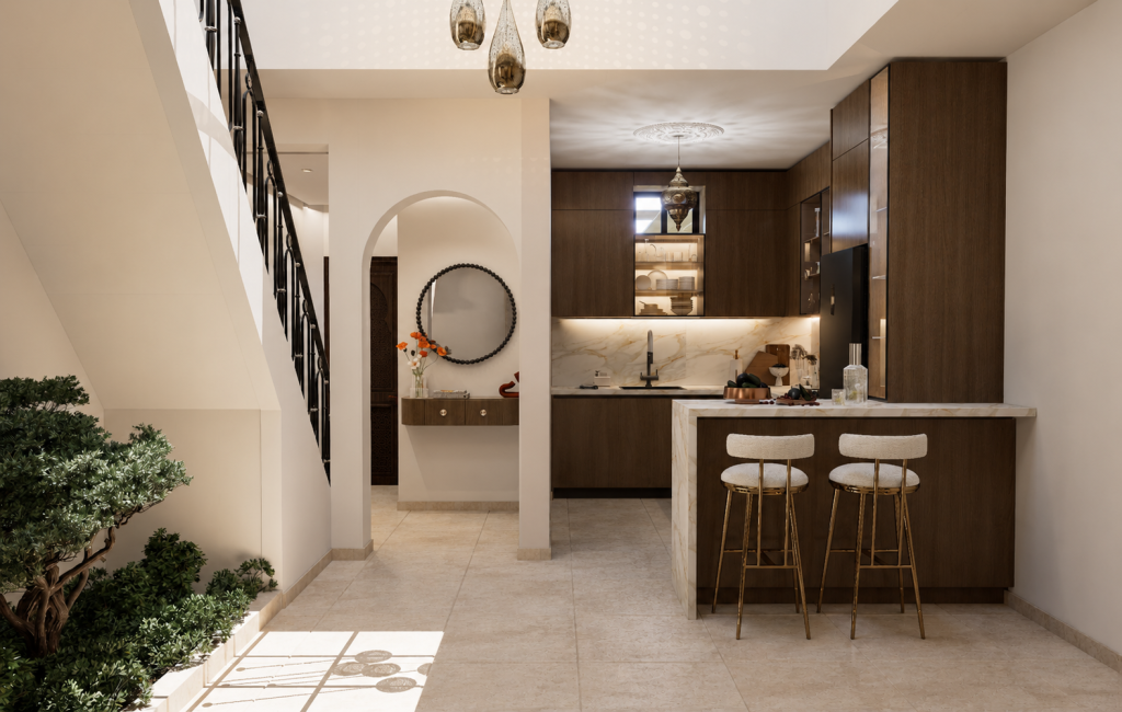 Rendu 3D du projet Maison Mme Ihsan à Maroc — vue 02