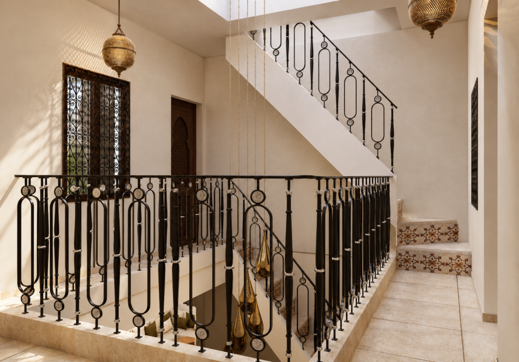 Rendu 3D du projet Maison Mme Ihsan à Maroc — vue 04
