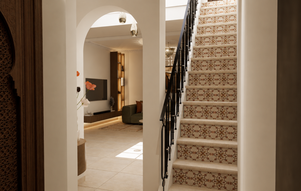 Rendu 3D du projet Maison Mme Ihsan à Maroc — vue 05