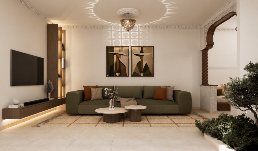 Rendu 3D du projet Maison Mme Ihsan à Maroc — vue 06