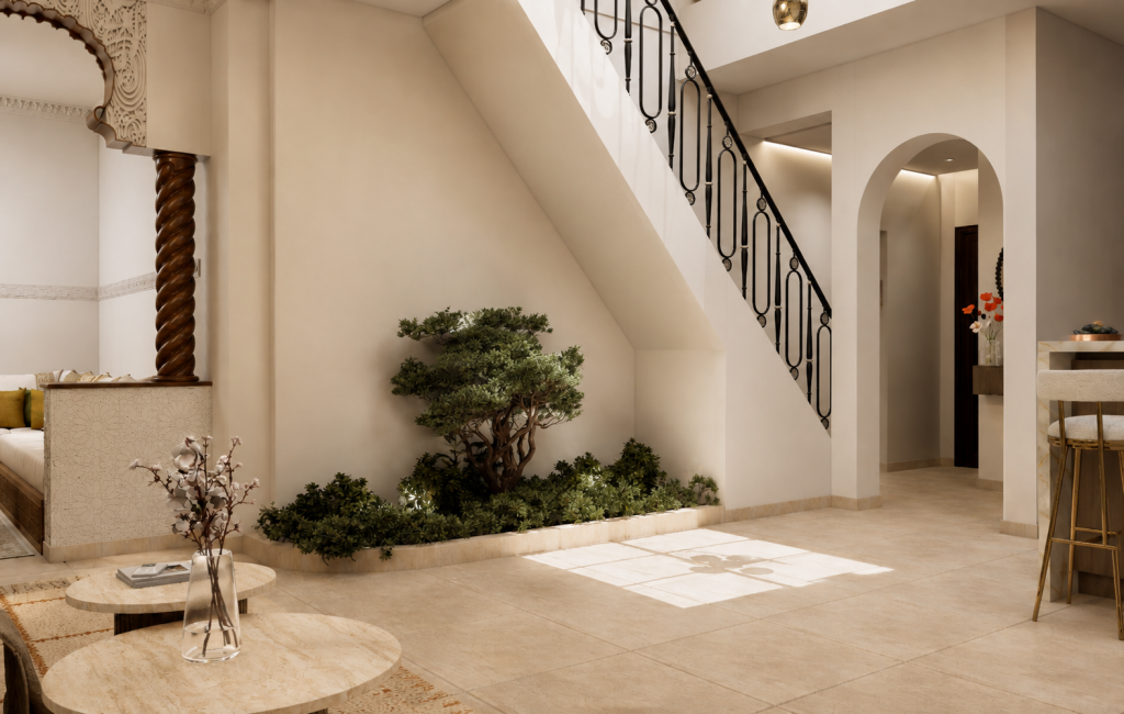 Rendu 3D du projet Maison Mme Ihsan à Maroc — vue 08