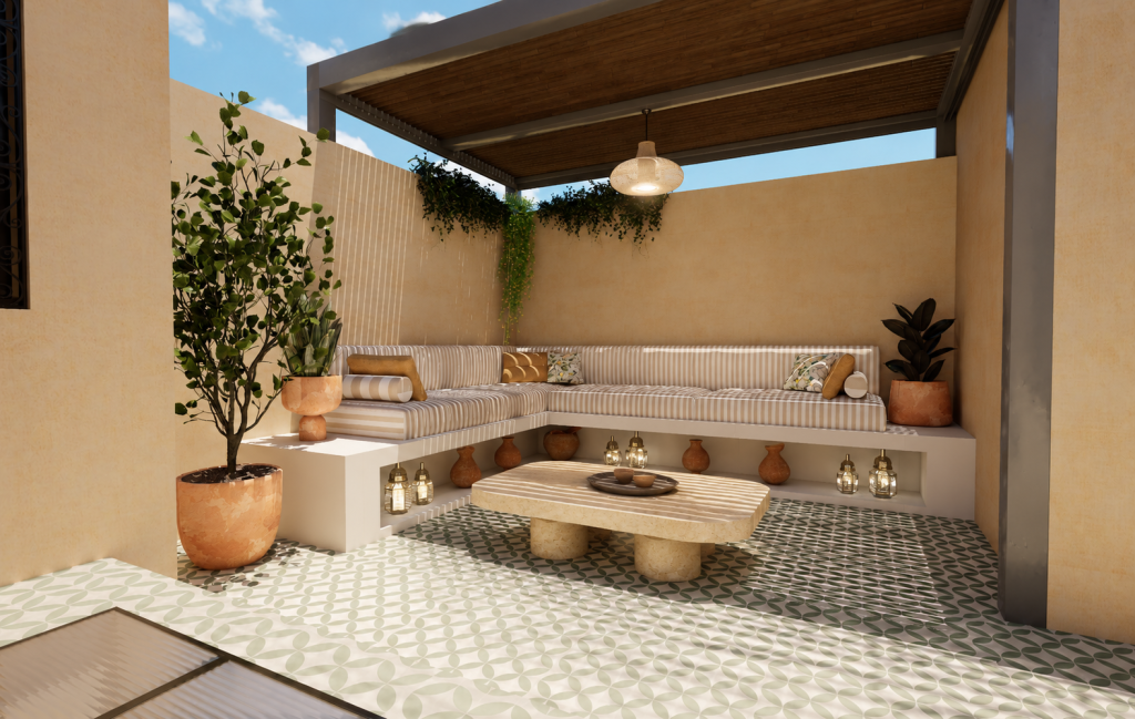 Rendu 3D du projet Maison Mme Ihsan à Maroc — vue 11