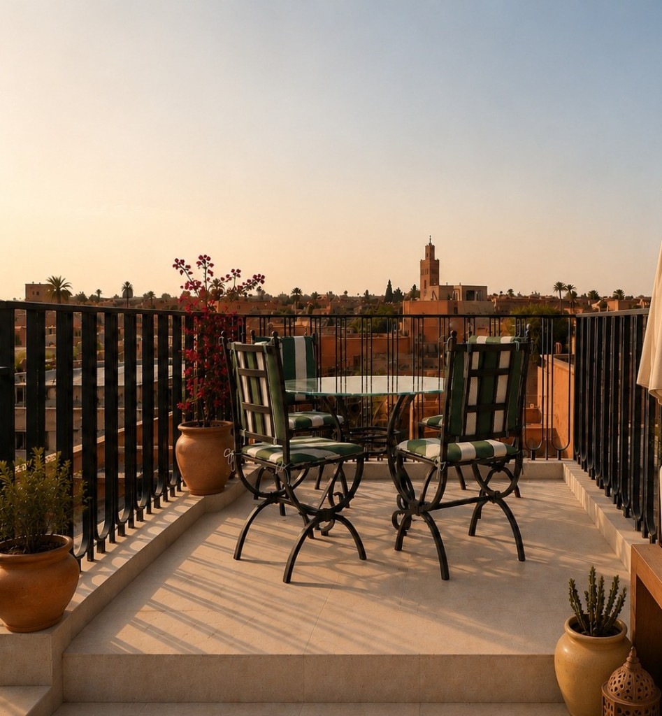 Rendu 3D du projet Riad Qariya Siyahiya à Marrakech — vue 12