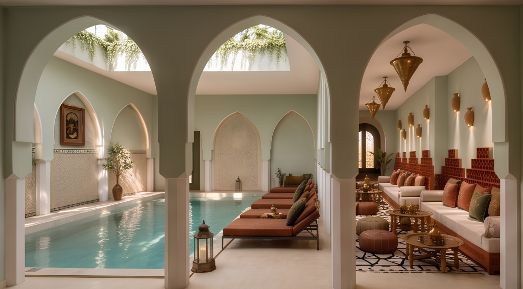 Rendu 3D du projet Riad Shemsi à Marrakech — vue 06