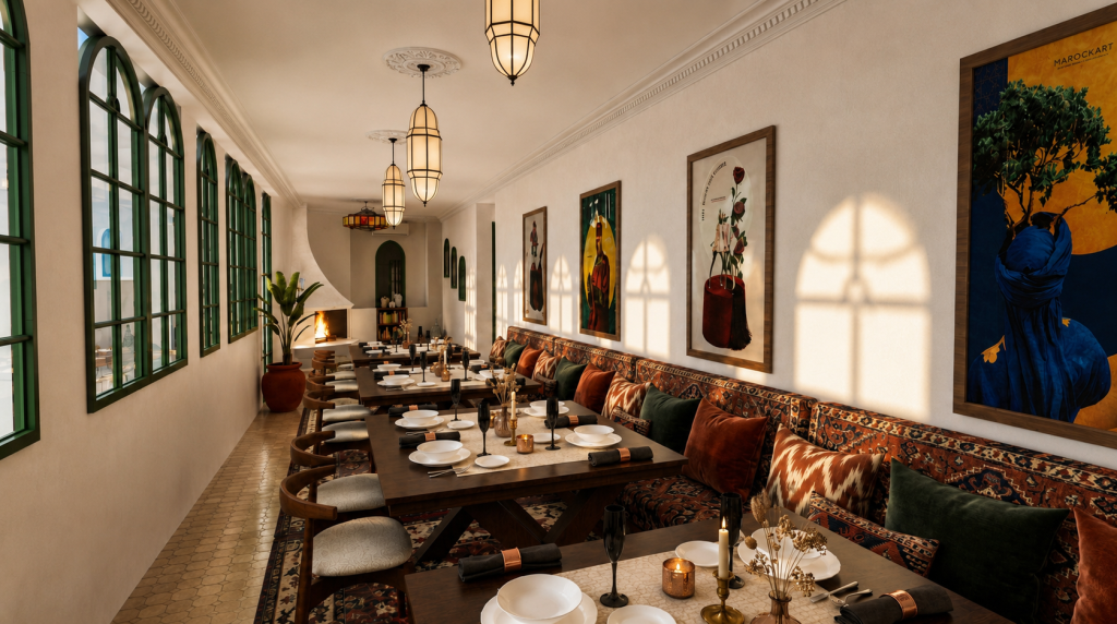 Rendu 3D du projet Riad Shemsi à Marrakech — vue 09