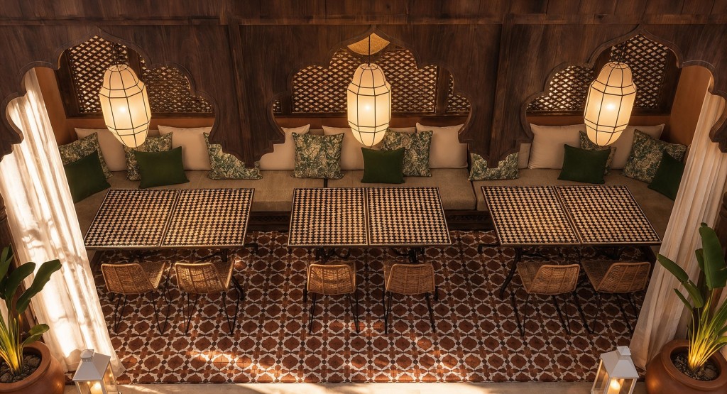 Rendu 3D du projet Riad Shemsi à Marrakech — vue 15