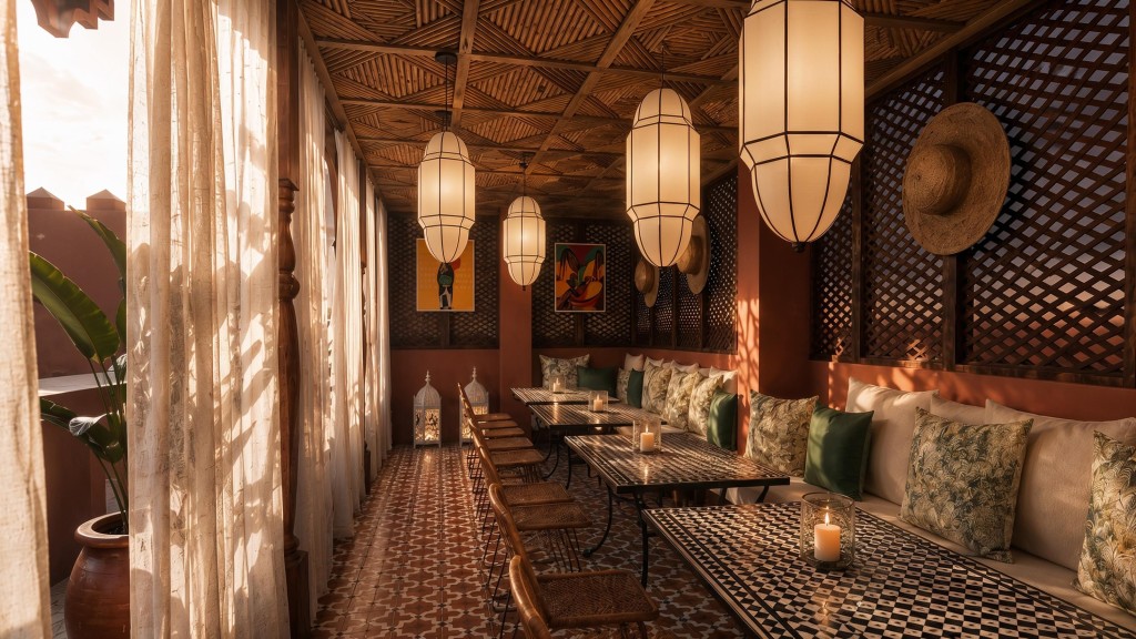 Rendu 3D du projet Riad Shemsi à Marrakech — vue 20